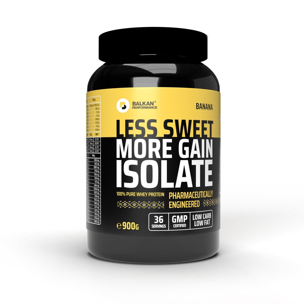 Proteină Whey Izolată CFM® — Banană, 900 g