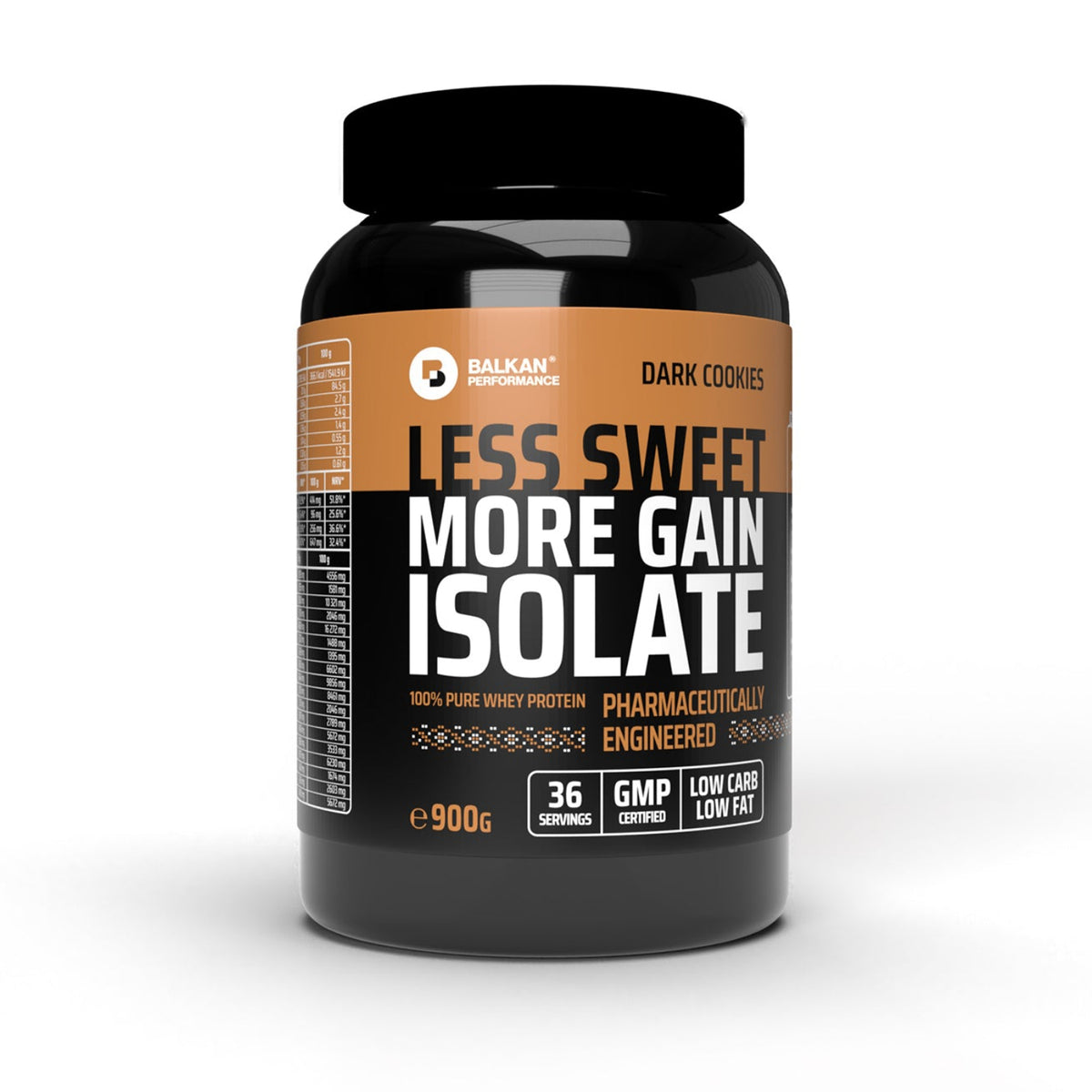 Proteină Whey Izolată CFM® — Dark Cookies, 900 g