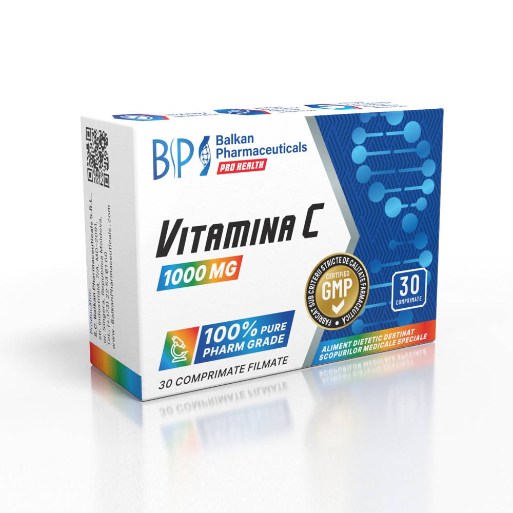 Vitamina C, 30 comprimate