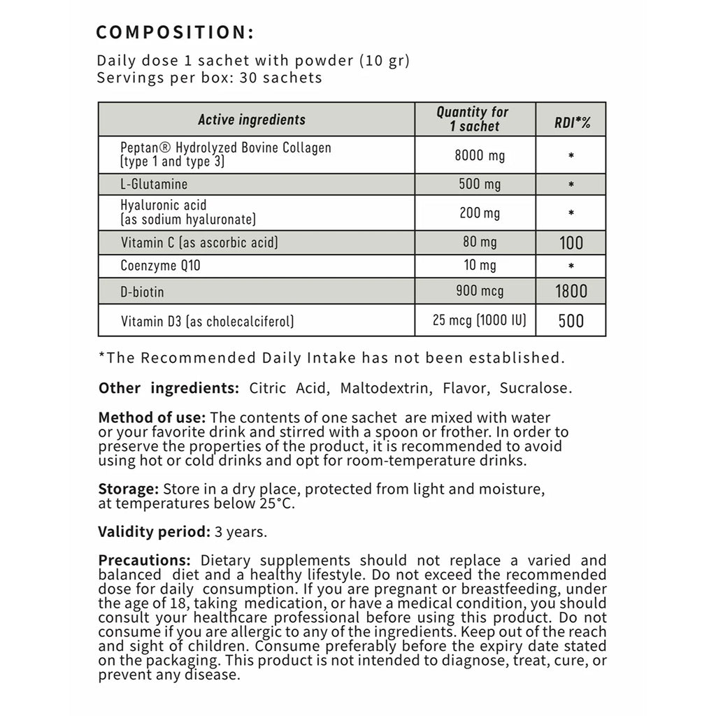 Collagen Beauty Formula, 30 Plicuri