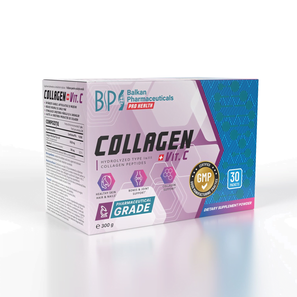Collagen + Vit. C, 300g, 30 plic.