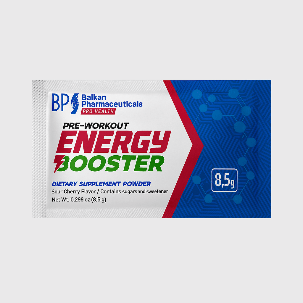 Energy Booster – Supliment Energie și Concentrare, 30 Plic.