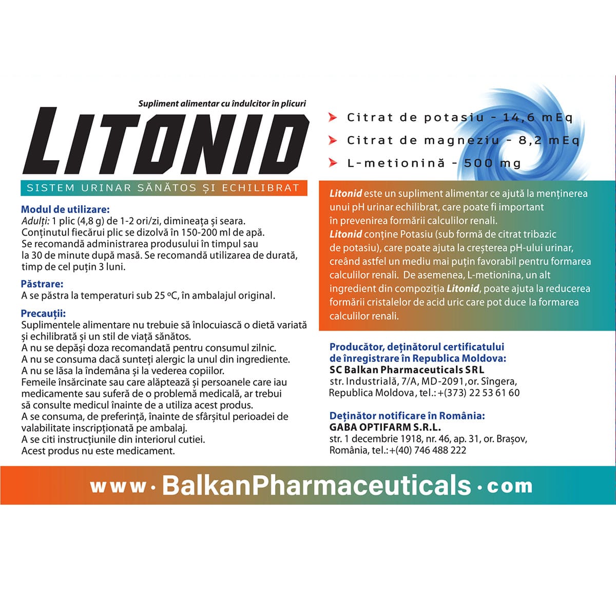 Litonid, 30 Plicuri