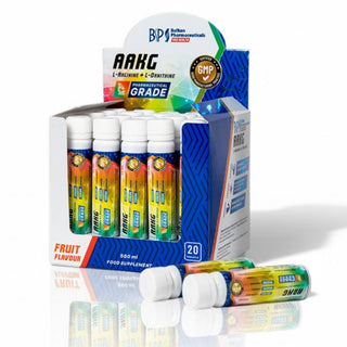 AAKG Shot — arginină AAKG 9500 mg, fiole de 25 ml, aromă de fructe