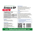 Spirulină, Supliment Natural, Sursă de Vitamine și Detoxifiere, 120 Caps.