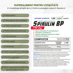 Spirulin BP, 300 g, 60 de porții, pulbere