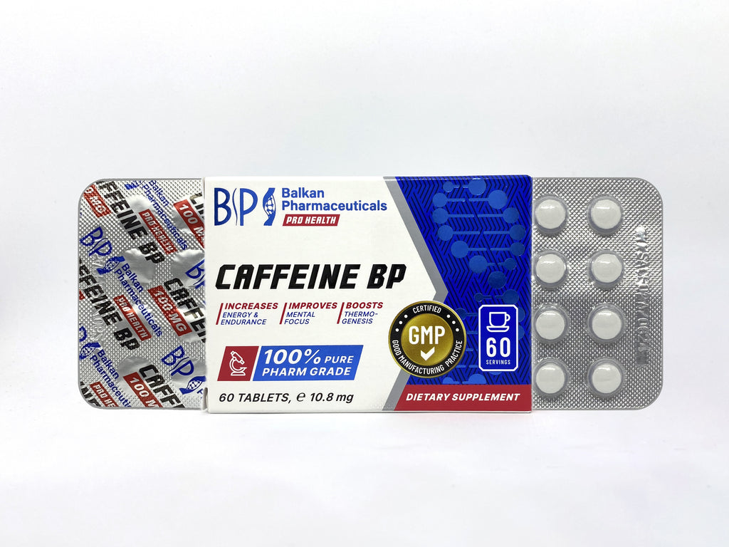 Cafeină BP, 60 de comprimate