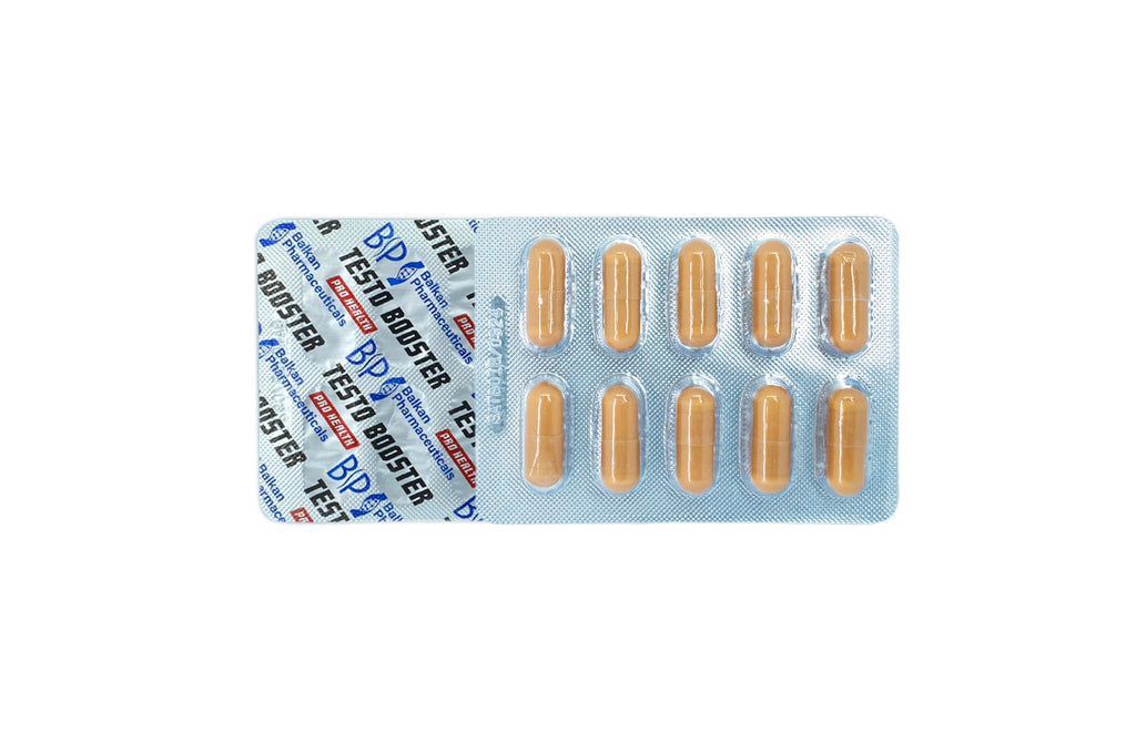 Testo Booster BP — complex cu 8 ingrediente active, 120 de capsule