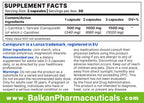 L-Carnitină BP 500 mg (L-tartrat), 60 de capsule