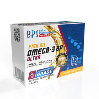 Omega-3 BP Ultra — ulei de pește, 30 de capsule