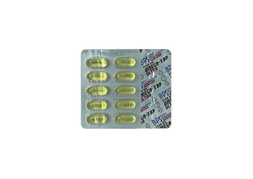 Omega-3 BP Ultra — ulei de pește, 30 de capsule