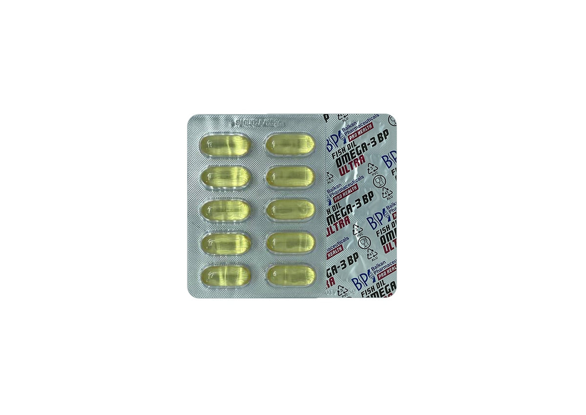 Omega-3 BP Ultra — ulei de pește, 30 de capsule