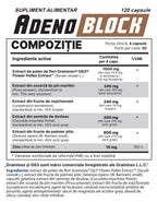 Adeno Block — extract de palmier pitic (saw palmetto), 120 de capsule