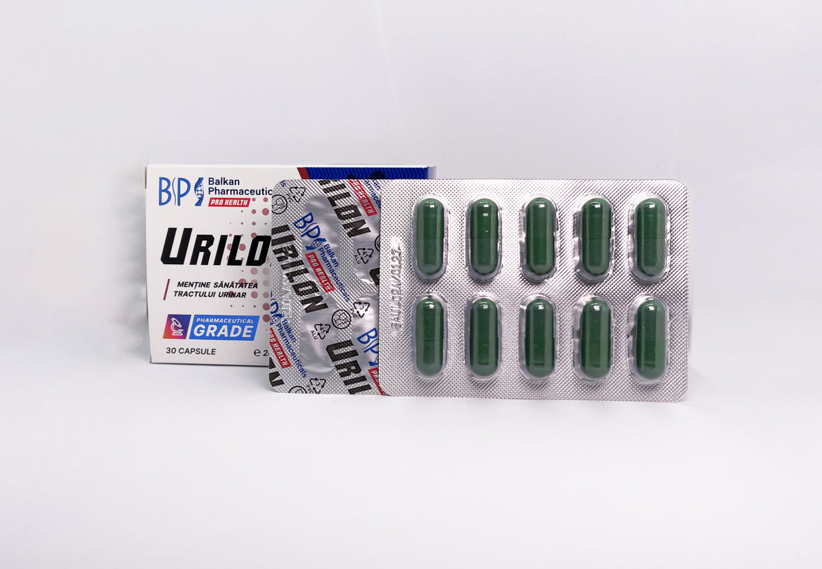 Urilon — supliment pentru tractul urinar, 30 de capsule