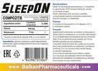 SleepON — glicină și melatonină, 30 de comprimate