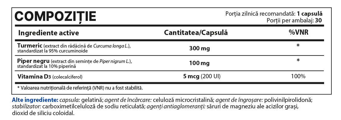 Joint Support Ultra BP — complex pentru articulații cu MSM, curcumină și boswellia, 30 de plicuri + 30 de capsule