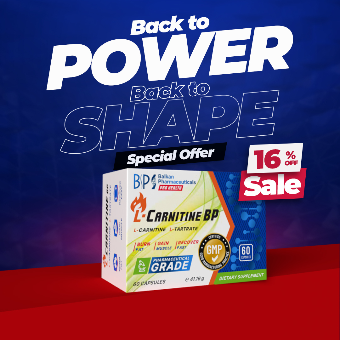 L-CARNITINE BP, 60 caps